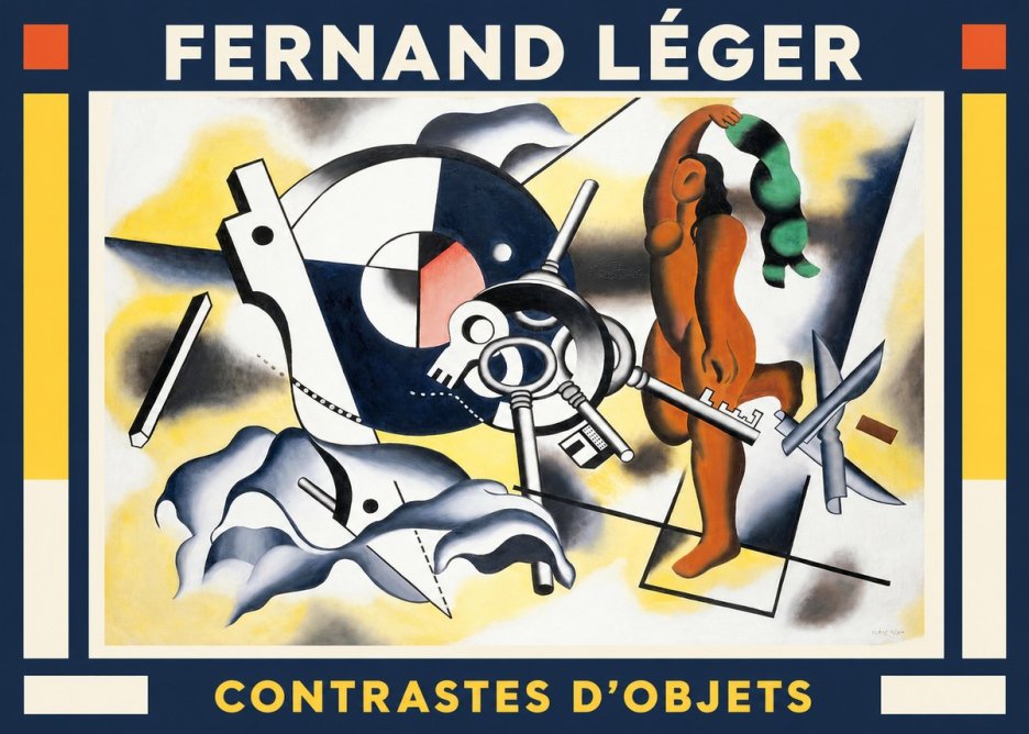 Fernand Léger Contrastes D'objets No1 - Poster