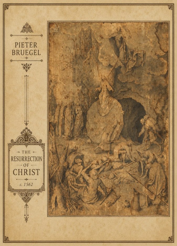 Pieter Bruegel The Resurrection of Christ No3 - Poster