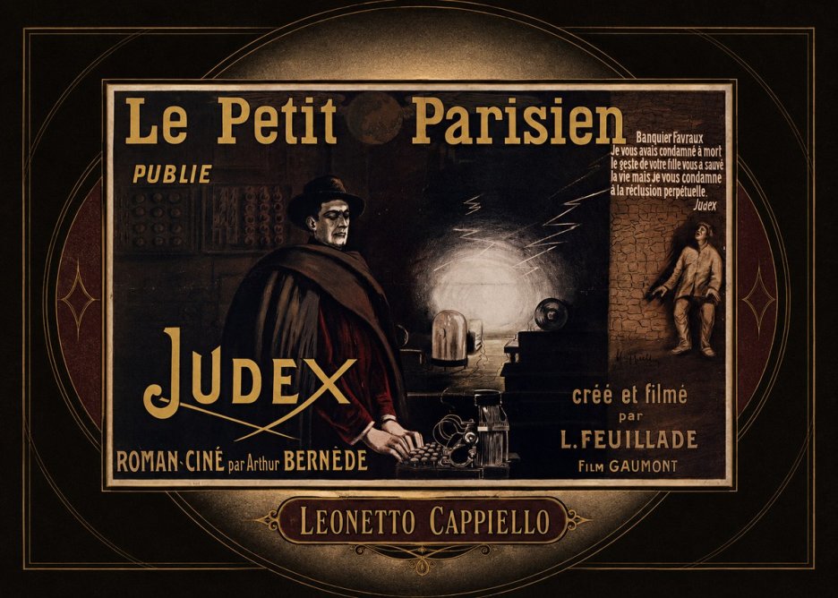 Leonetto Cappiello Judex No4 - Poster