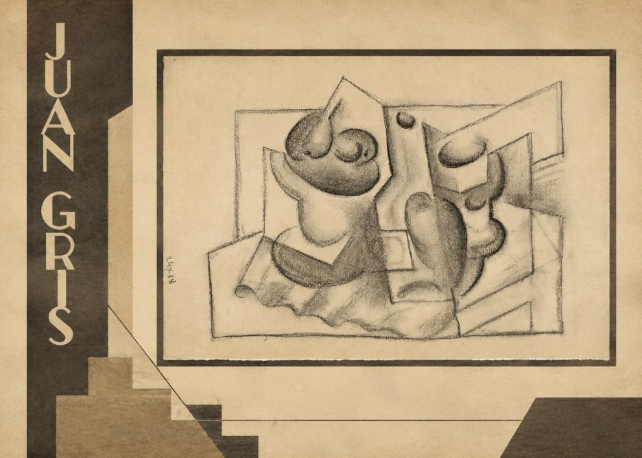 Juan Gris Nature Morte (Bouteille Et Fruit) No2 - Poster