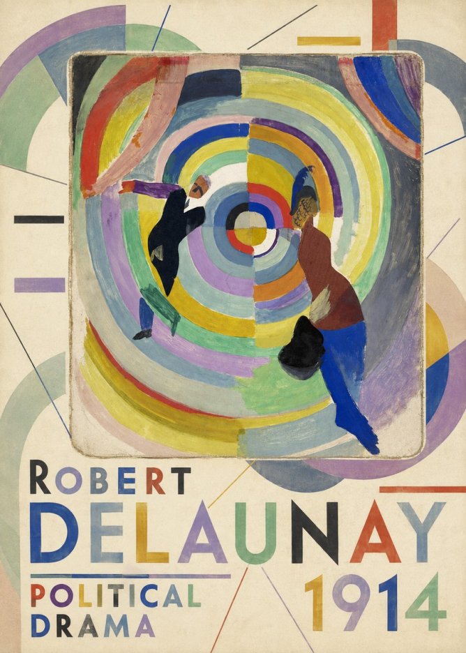 Robert Delaunay Political Drama No4 - Poster