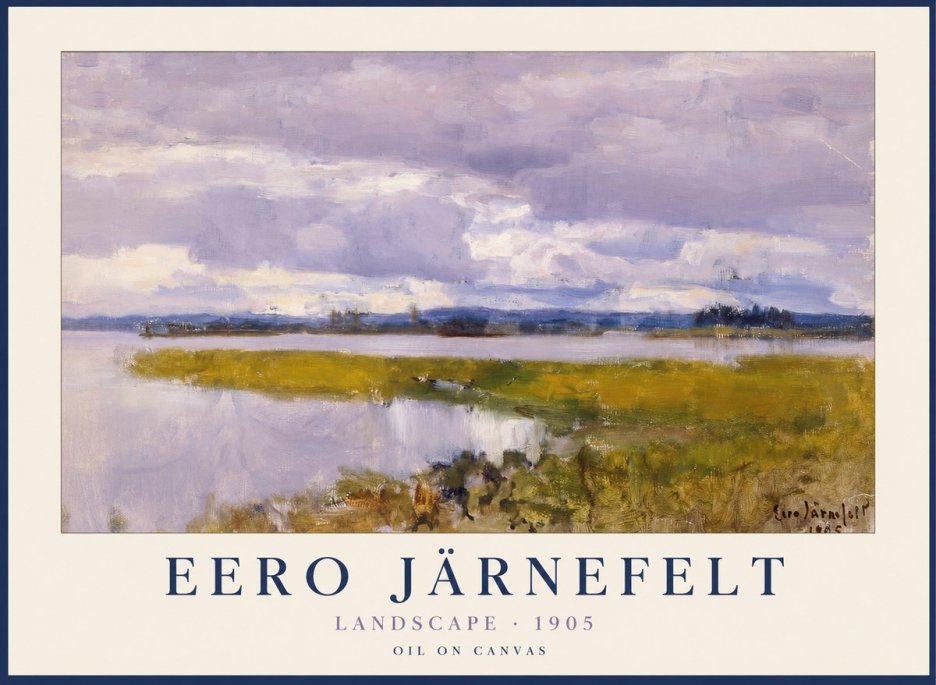 Eero Järnefelt Landscape No1 - Poster