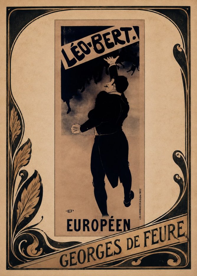 Georges de Feure Léo-bert. Européen No1 - Poster