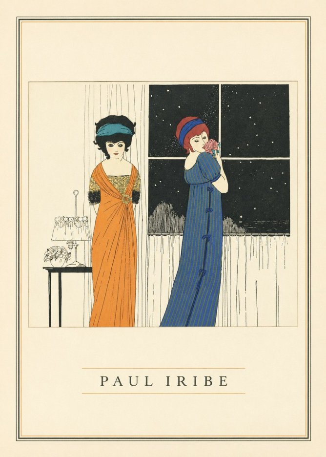 Paul Iribe Evening Elegance No5 - Poster