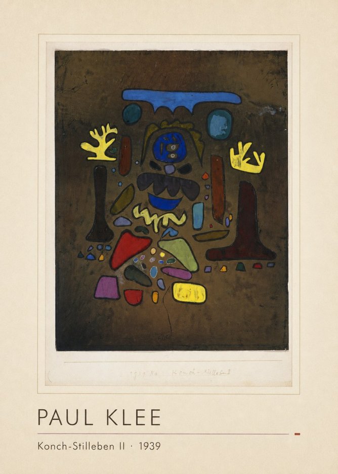 Paul Klee Konch-stilleben Ii No1 - Poster