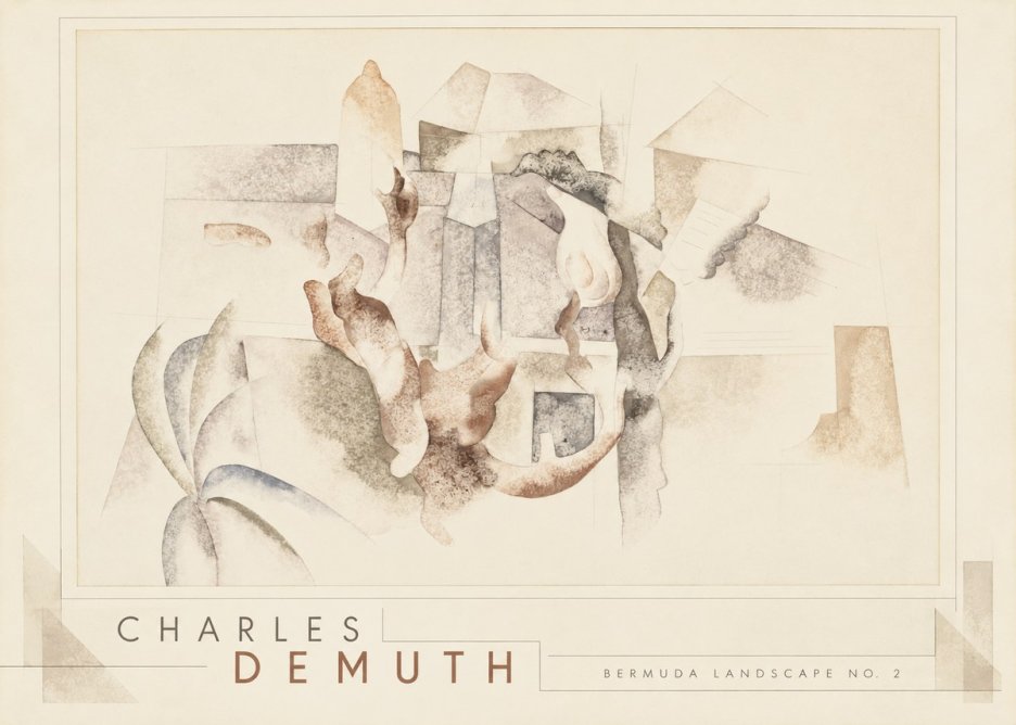 Charles Demuth Bermuda Landscape No. 2 No3 - Poster