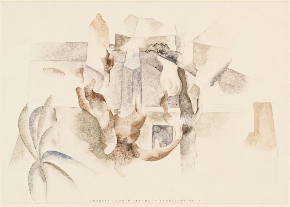 Charles Demuth Bermuda Landscape No. 2 No6 - Poster