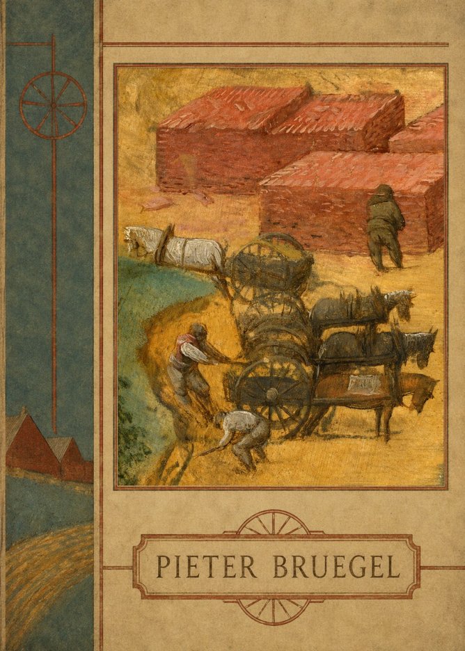 Pieter Bruegel The Brickmakers No2 - Poster