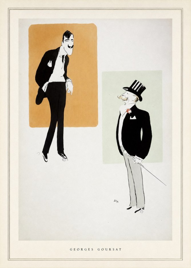 Georges Goursat Georges Goursat VIII No3 - Poster