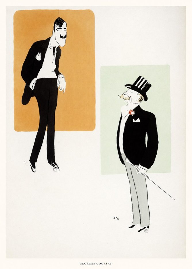 Georges Goursat Georges Goursat VIII No6 - Poster