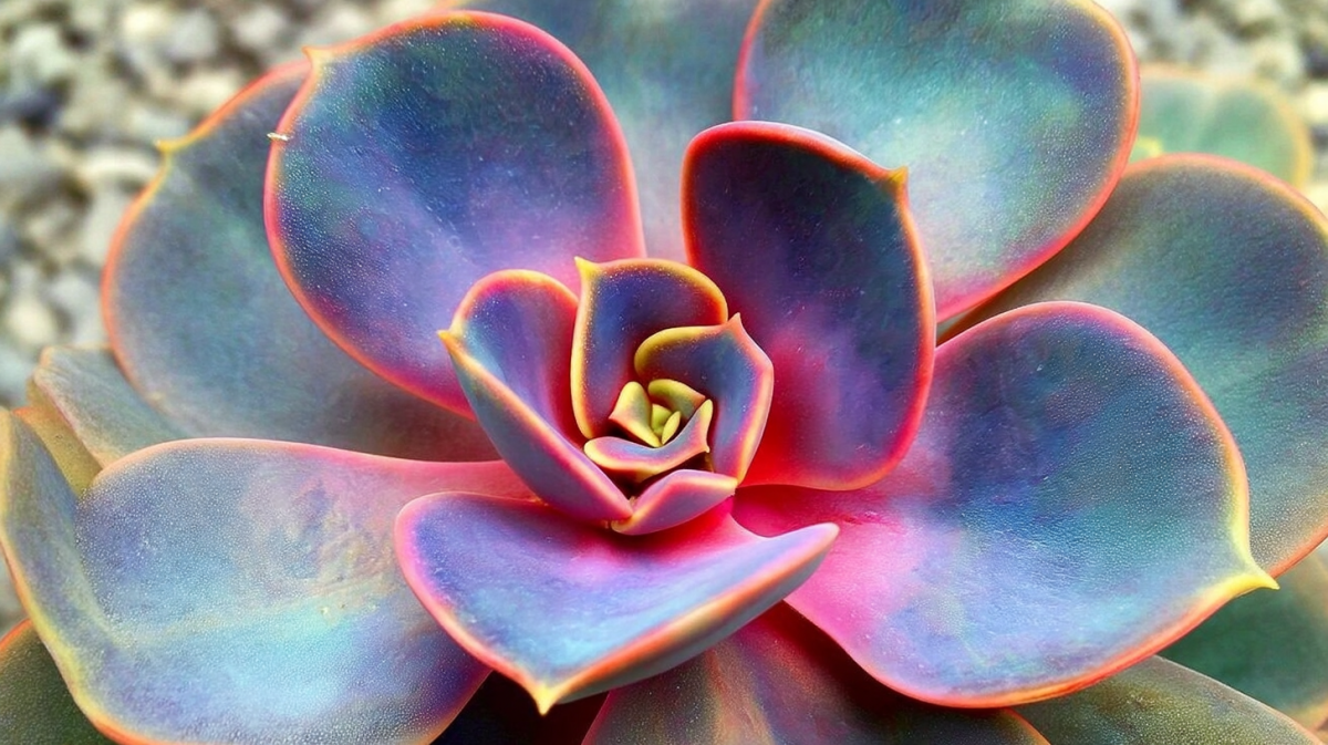Iridescent Succulent