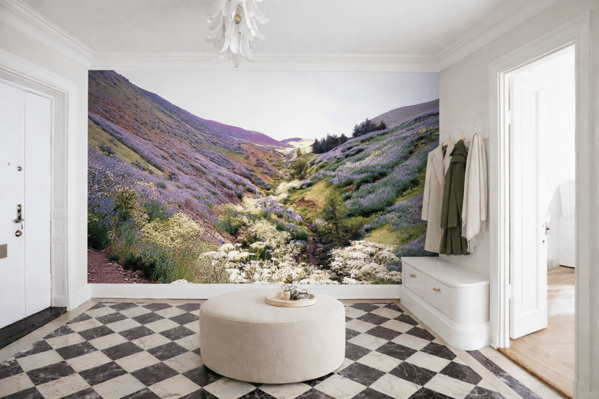 Lush Valley Tapestry