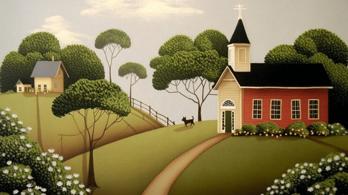 Rustic Hillscape