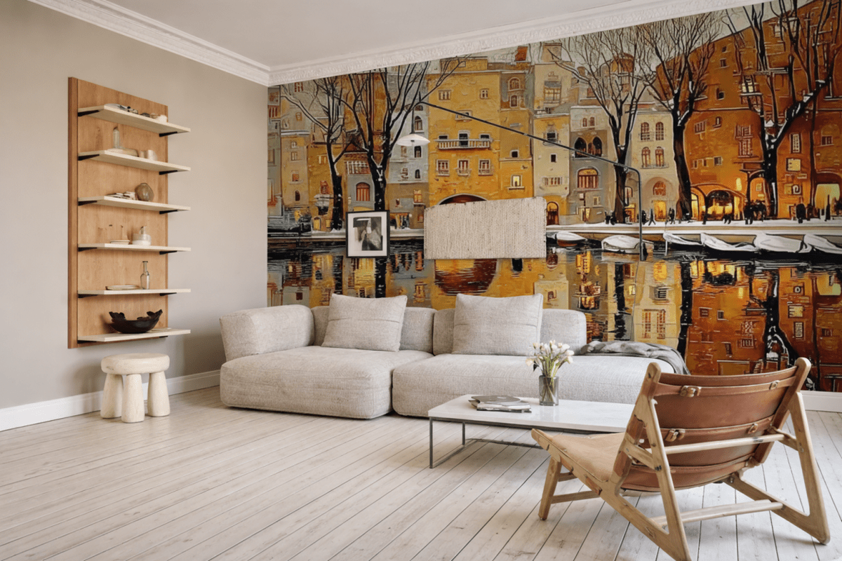 Quiet Canal Reflection