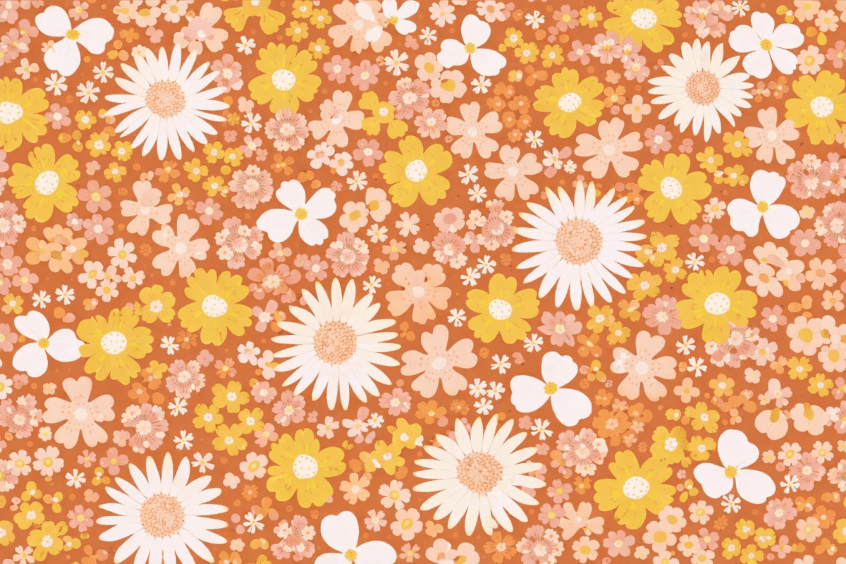 Amber Meadow Fabric