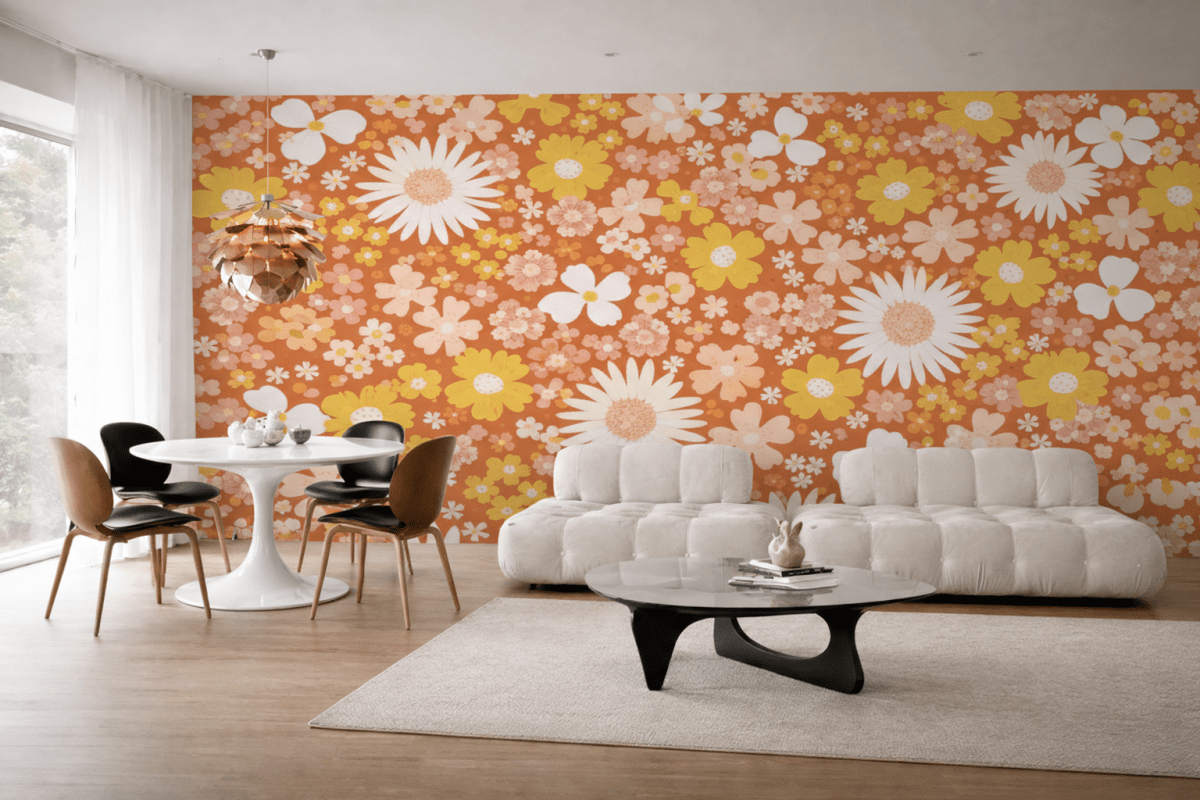 Amber Meadow Fabric