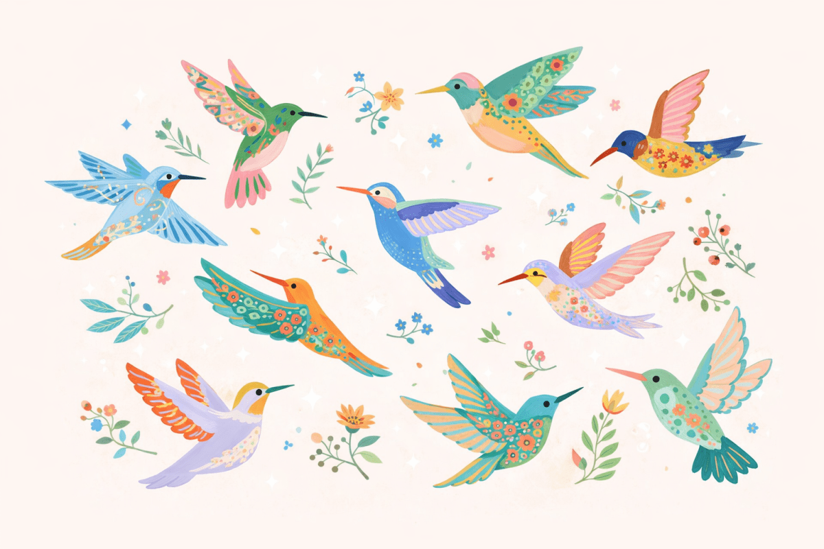 Porcelain Mural Flight