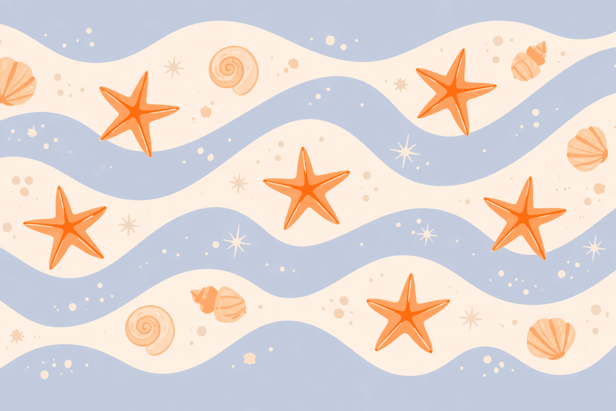 Coastal Whimsy Waves