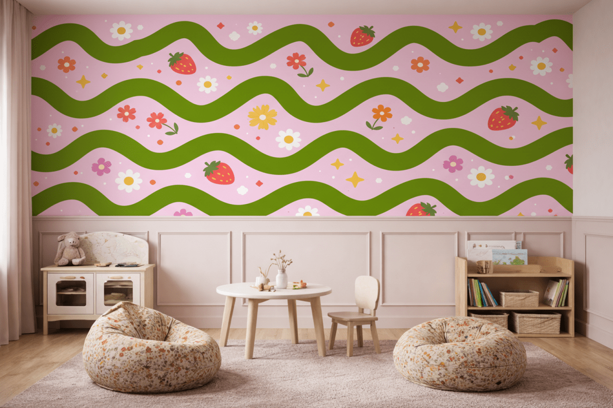 Strawberry Ripple Mosaic