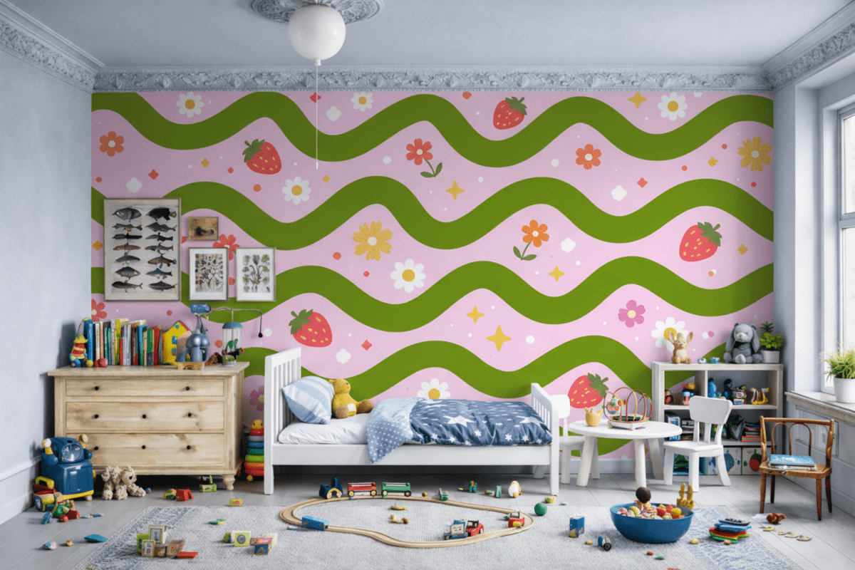 Strawberry Ripple Mosaic