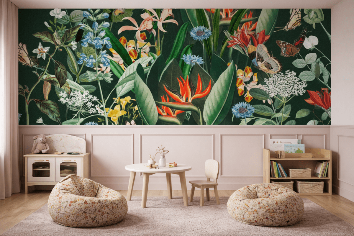 Vibrant Botanical Fusion