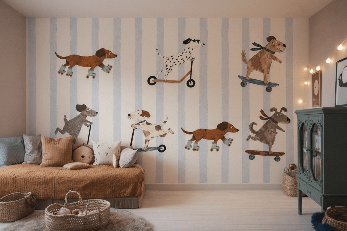 Rolling Canines Mural