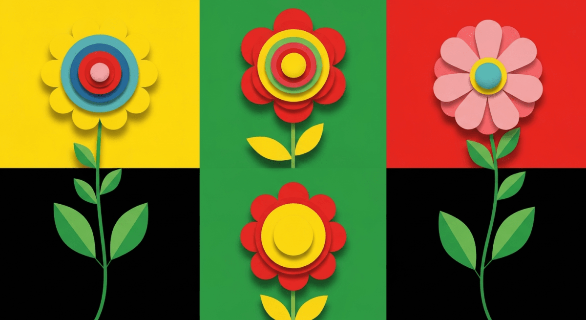 Folk Art Blooms