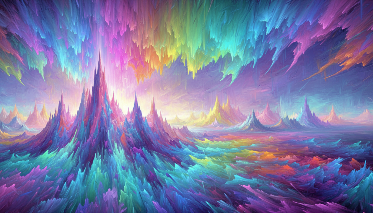 Frosted Pinnacle Tapestry