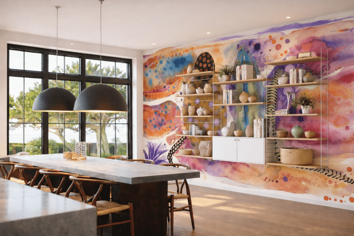 Eclectic Coral Tapestry