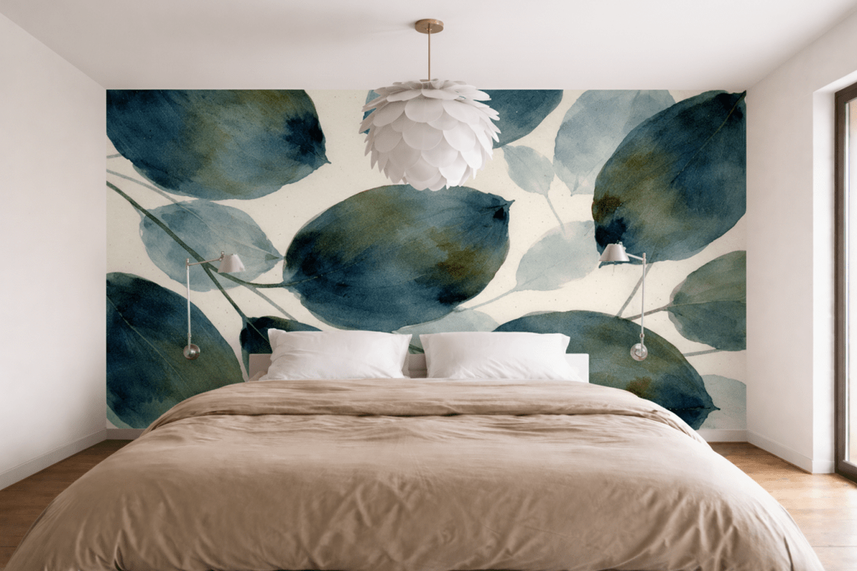 Verdant Indigo Foliage