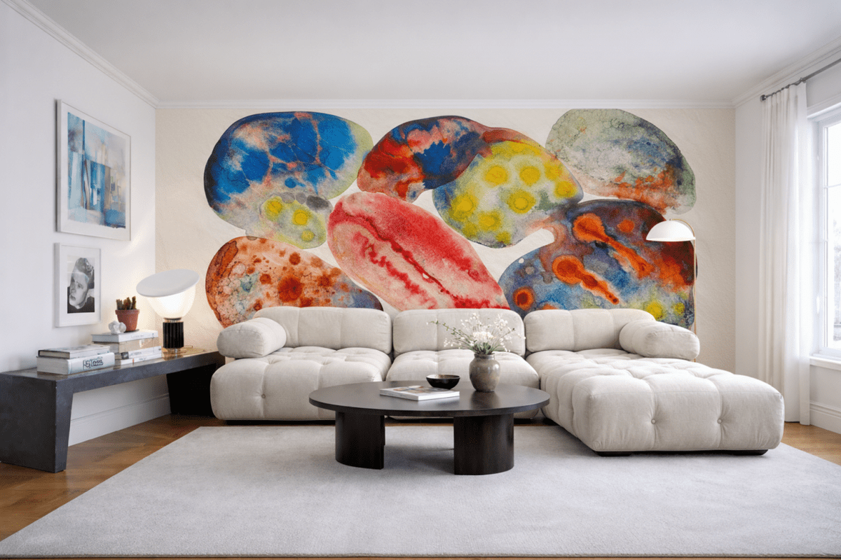 Kaleidoscopic Pebbles