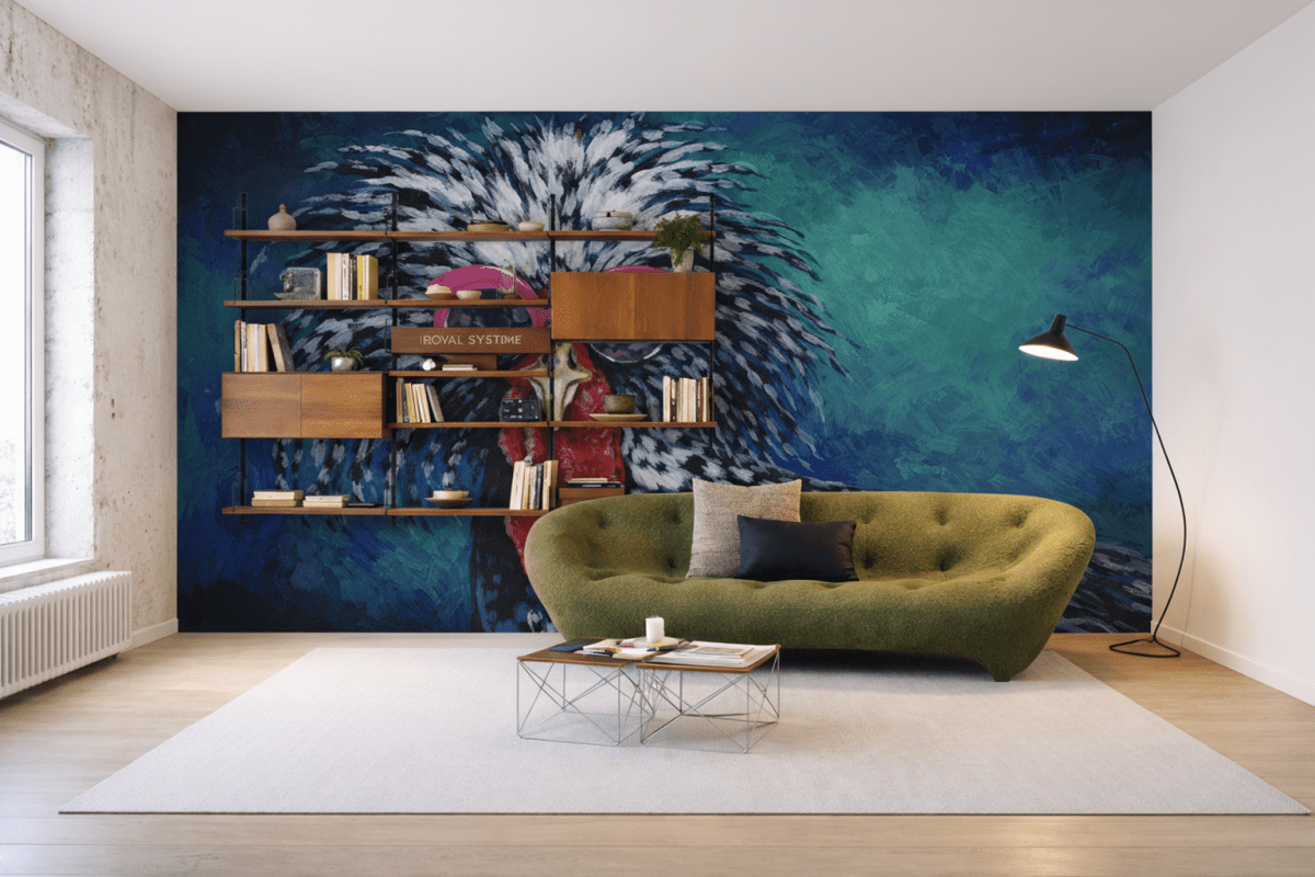 Chic Rooster Portrait