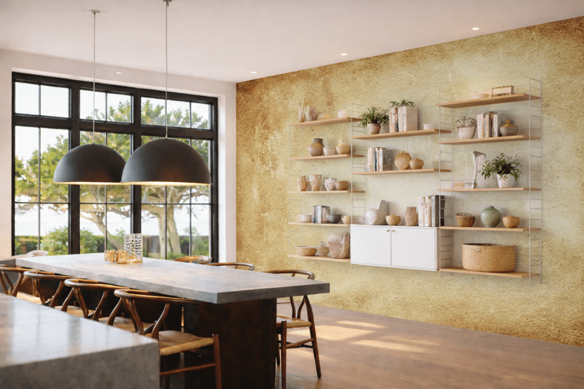 Rustic Ripple Canvas