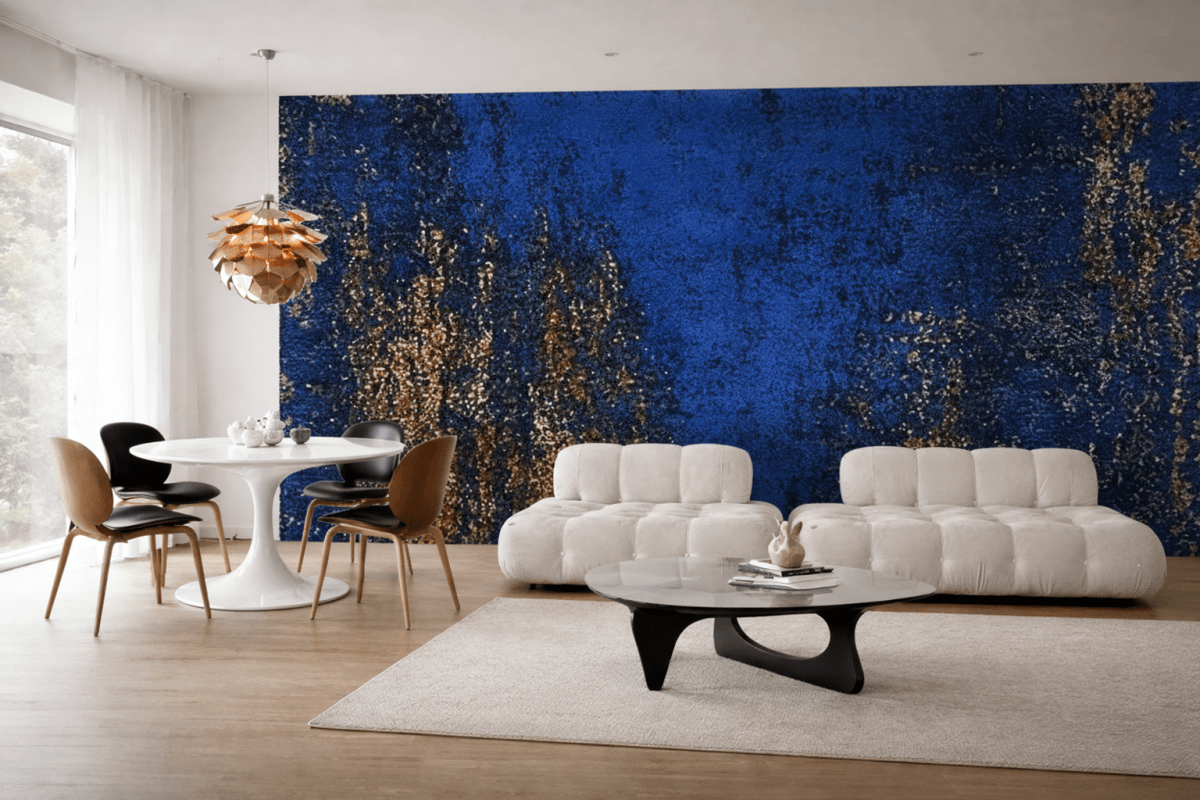 Gilded Sapphire Tapestry