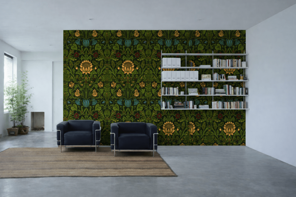 William Morris Lotus Canopy