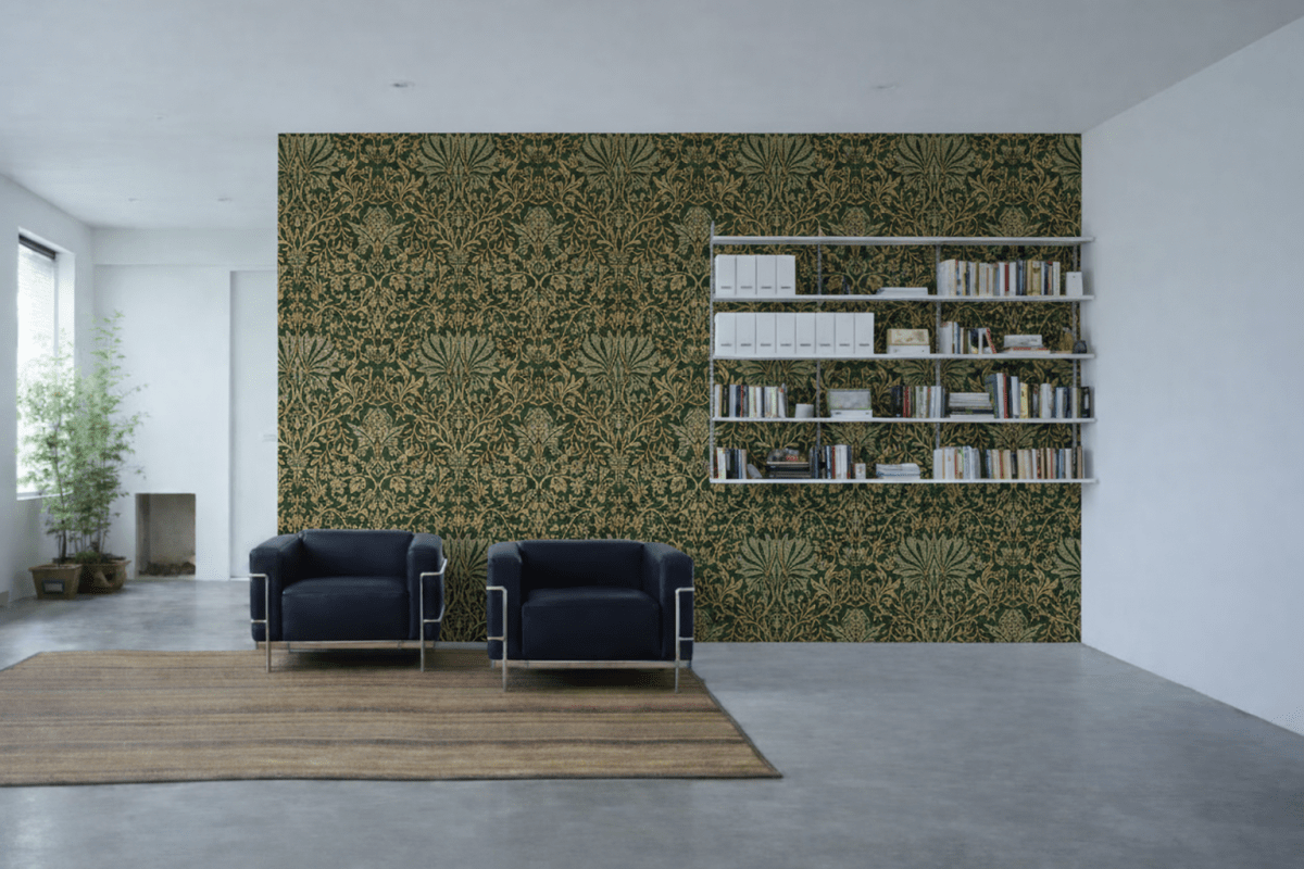 William Morris Floral Embellishment