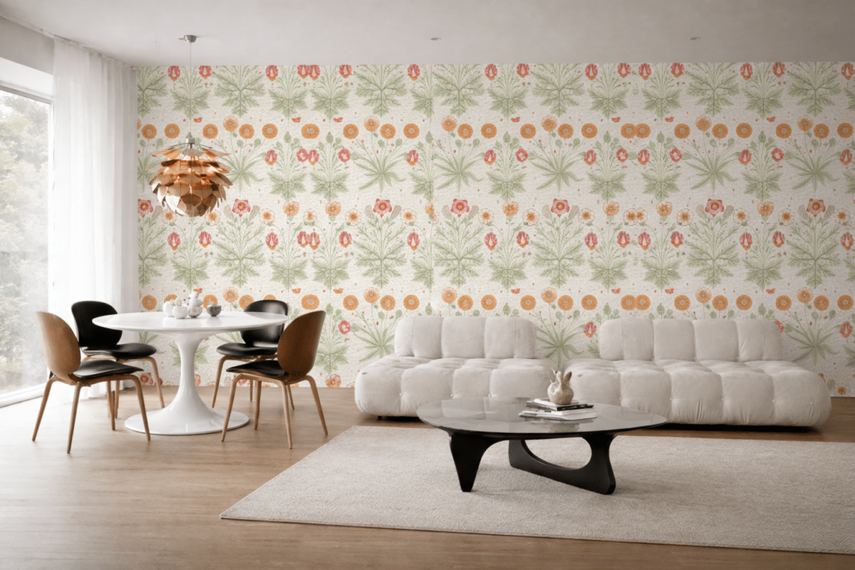 William Morris Lattice Flora Discovery
