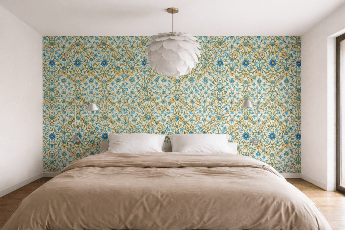 William Morris Ornate Floral Dance