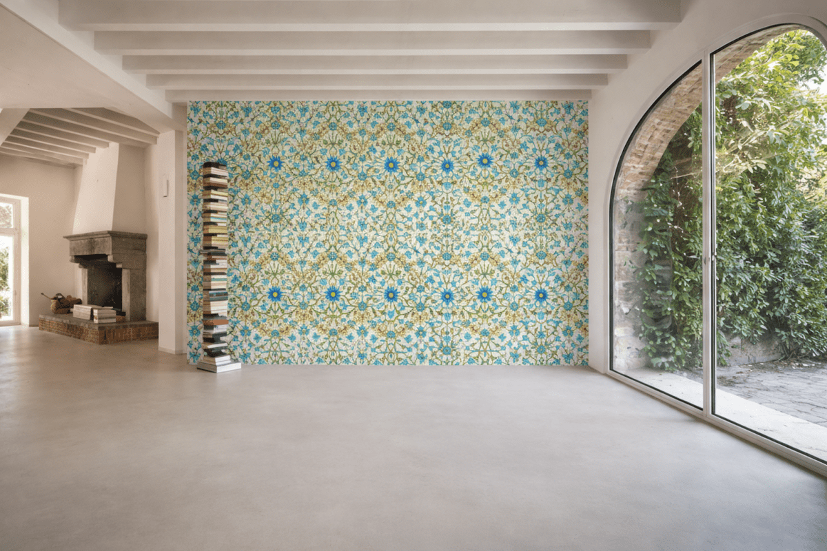 William Morris Ornate Floral Dance