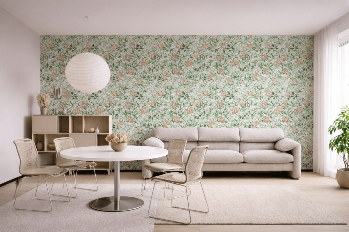 William Morris Petal Cascade