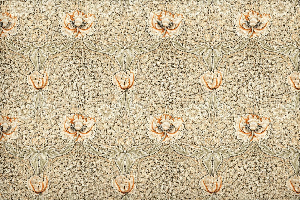 William Morris Rippled Floral Serenade