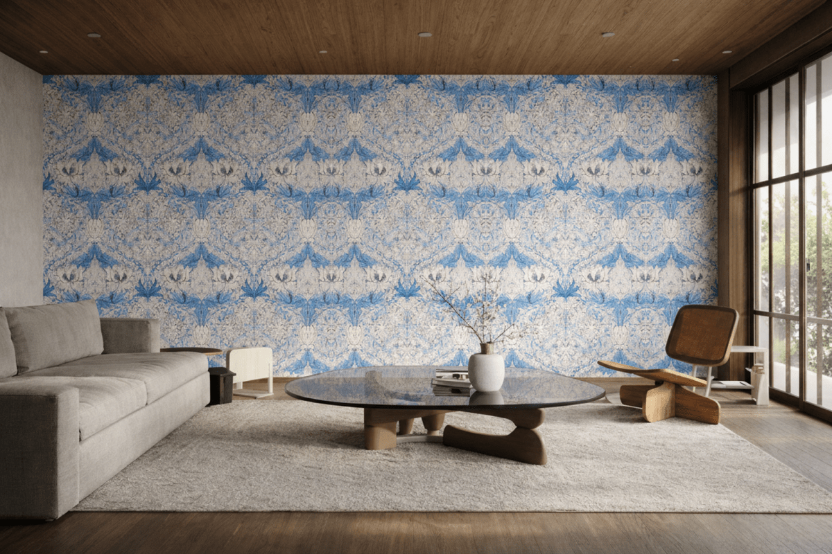 William Morris Frosted Floral Echo