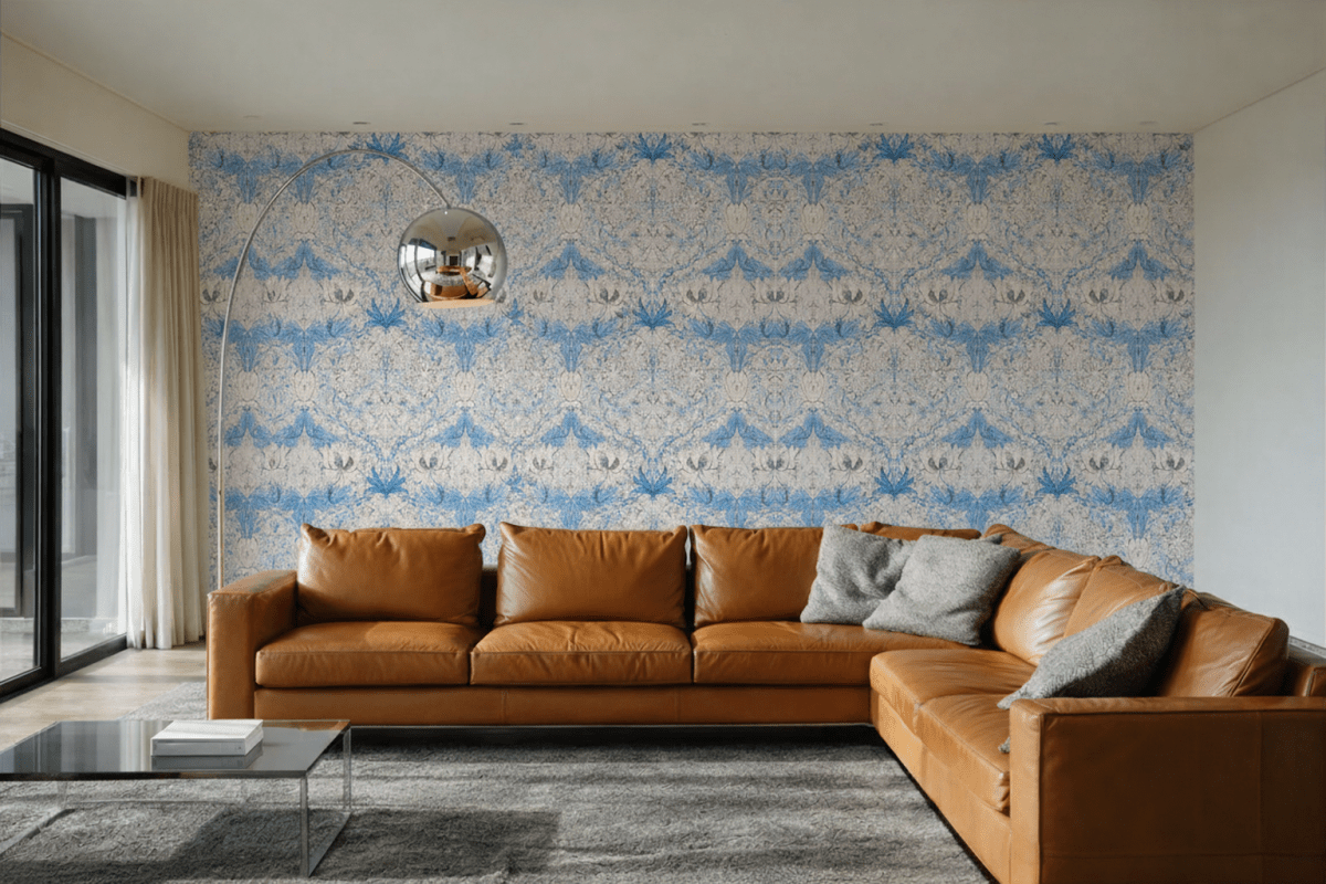 William Morris Frosted Floral Echo