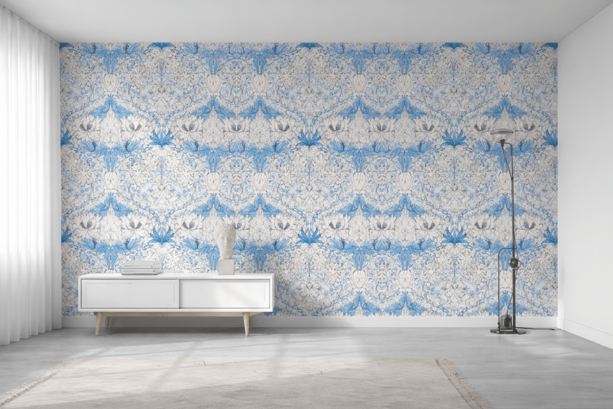 William Morris Frosted Floral Echo