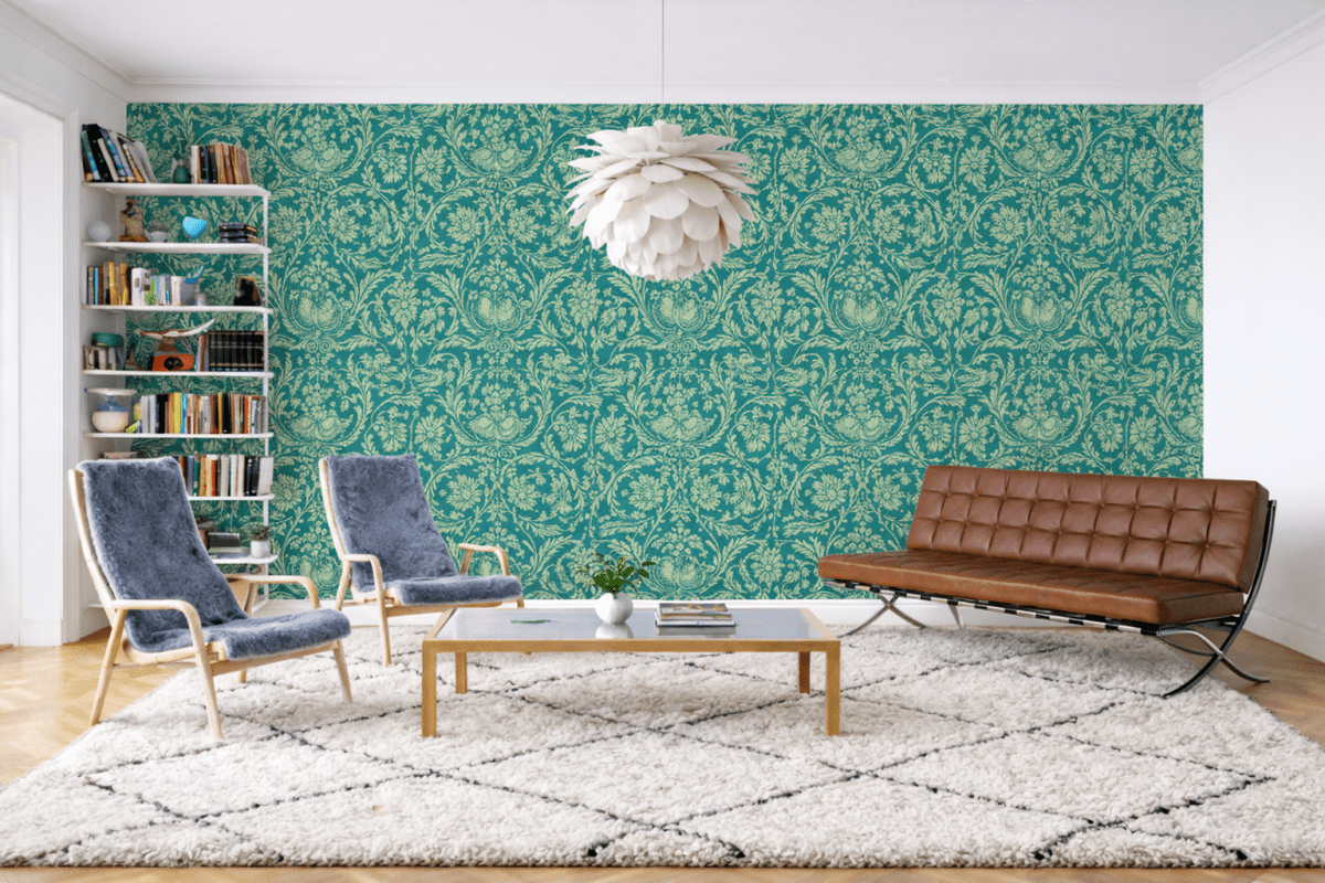 William Morris Turquoise Jardin