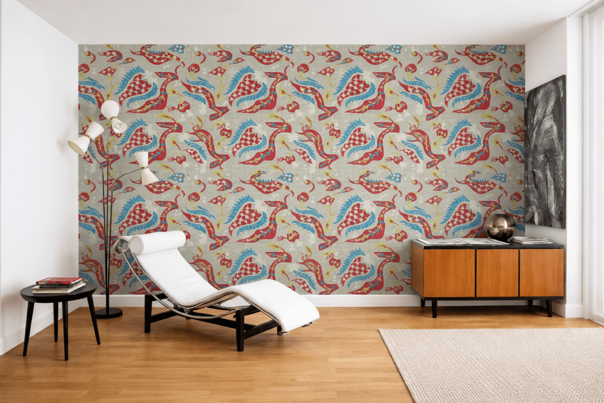 William Morris Whimsical Sea Creatures