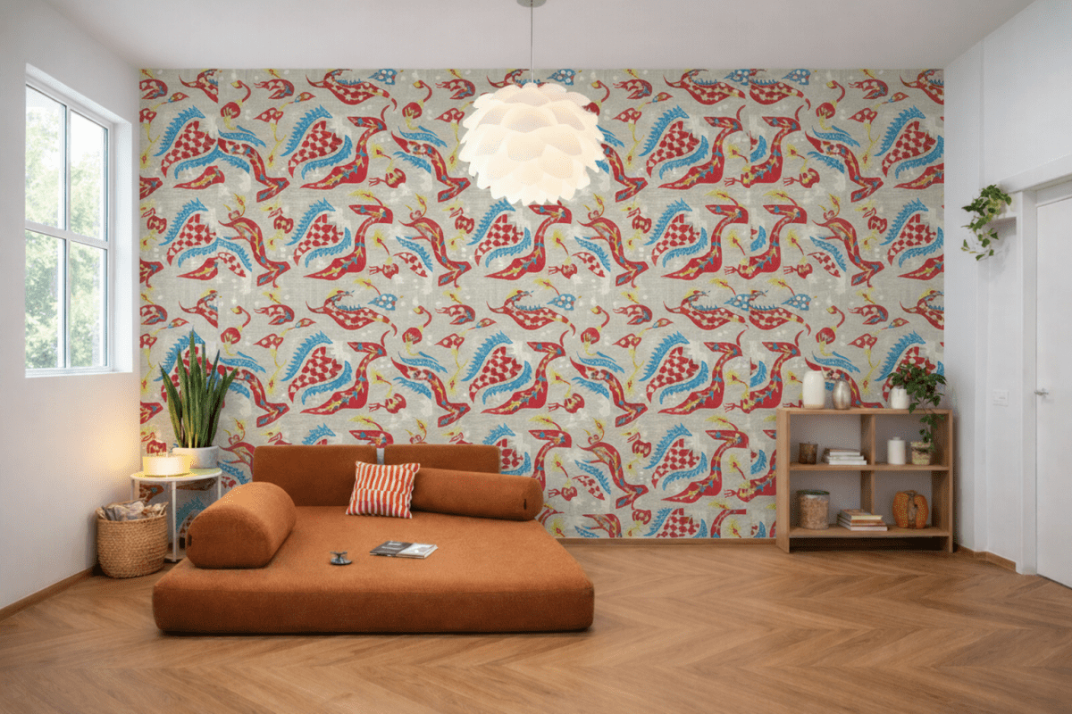 William Morris Whimsical Sea Creatures