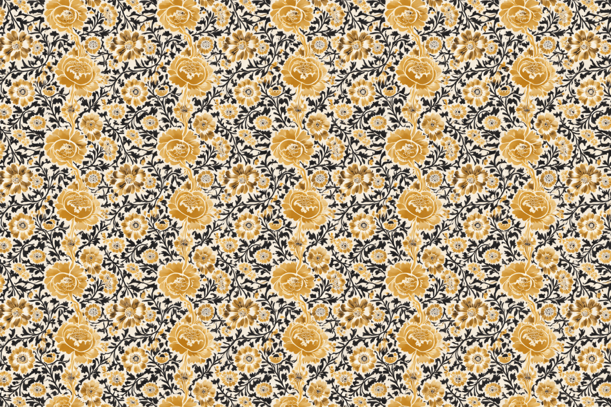 William Morris Gilded Blossom Trail