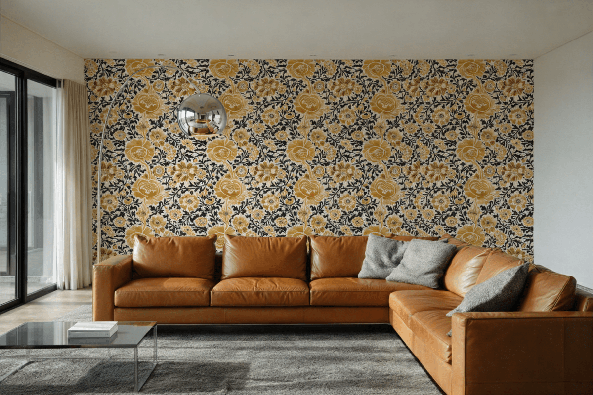 William Morris Gilded Blossom Trail