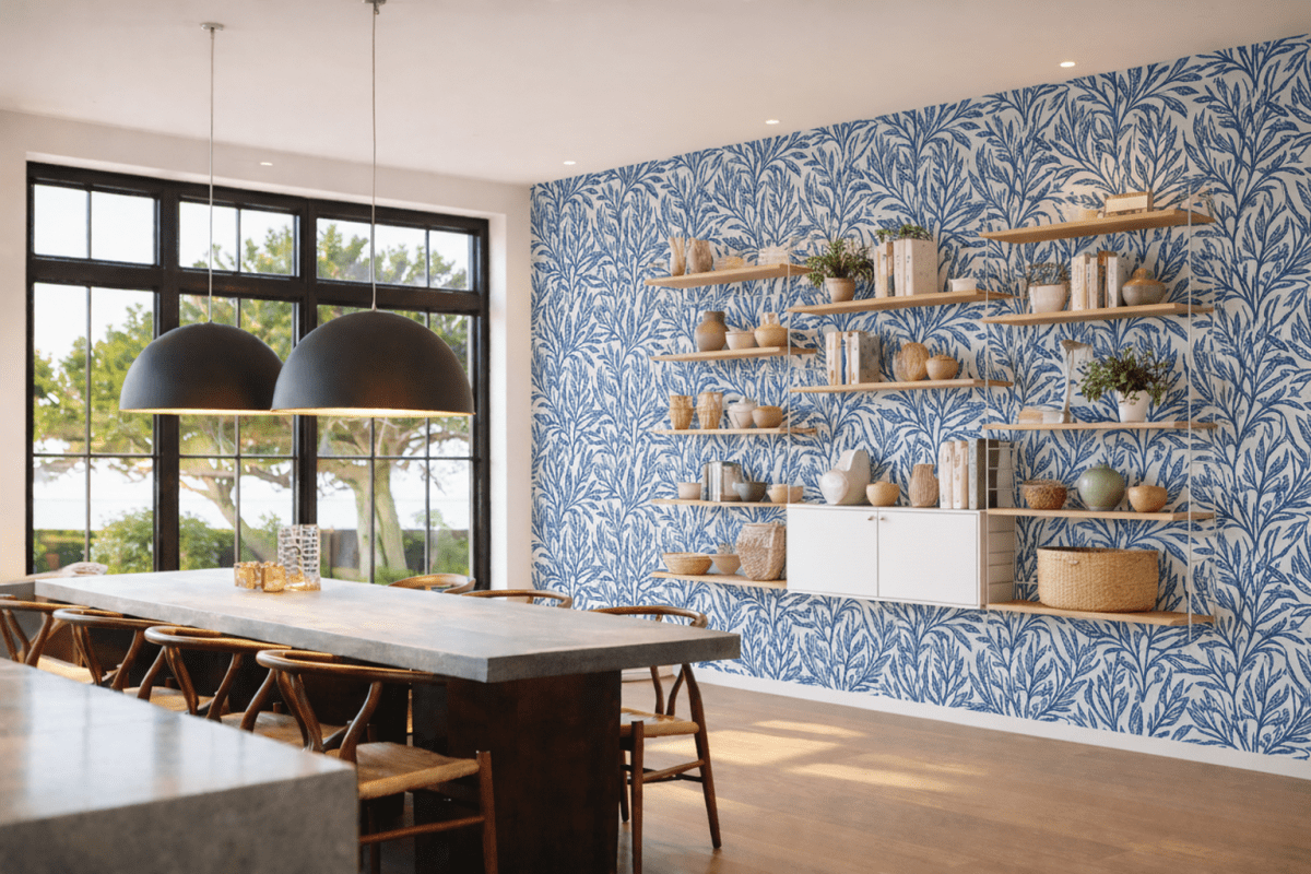William Morris Indigo Verdure